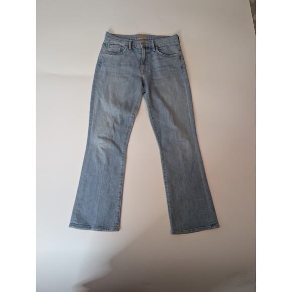 Mother Jeans The Insider Ankle in Zapped Kick Flare Size 26 - Picture 1 of 14